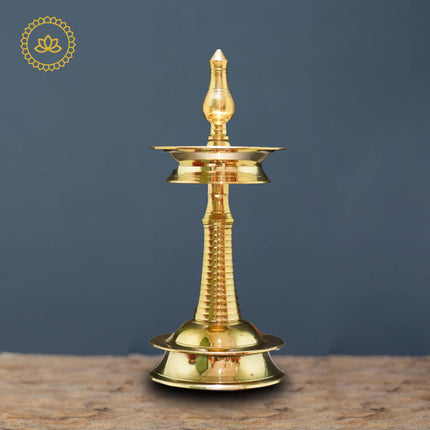 Brass Kerala Deepa - Traditional Illumination for Homes