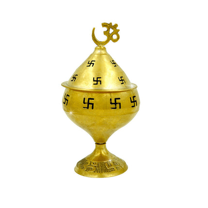 Shubhkart Nitya Brass Omkareshwar Akhand Deep