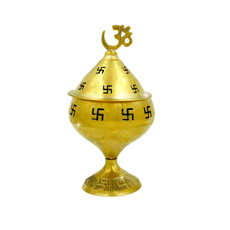 Shubhkart Nitya Brass Omkareshwar Akhand Deep