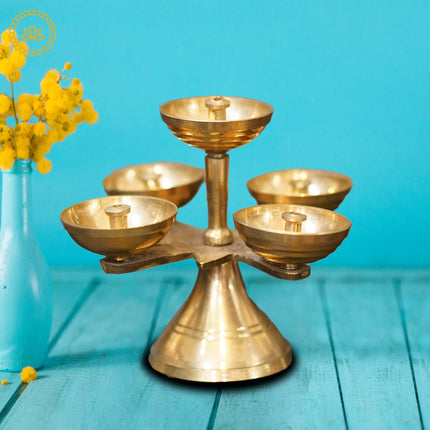 Brass Puncha Diya