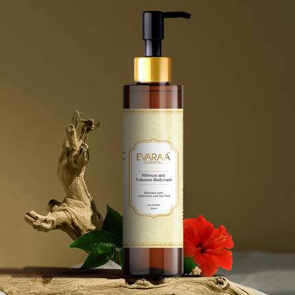 Evaraa Essential Hibiscus And Tuberose Body Wash