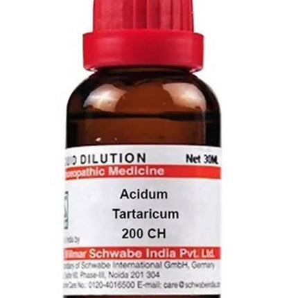 Dr. Willmar Schwabe India Acidum Tartaricum Dilution