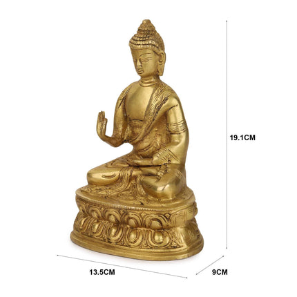 Devlok Brass Buddha Idol