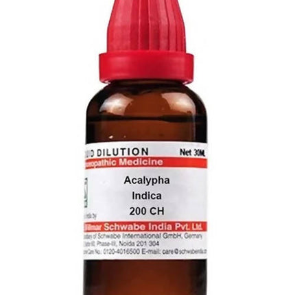 Dr. Willmar Schwabe India Acalypha Indica Dilution