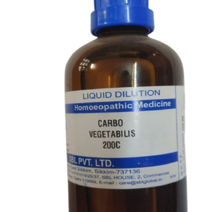 SBL Homeopathy Carbo Vegetabilis Dilution