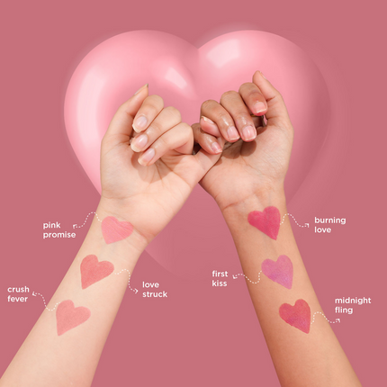 Bella Vita Organic All Hearts Face Blush - Burning Love