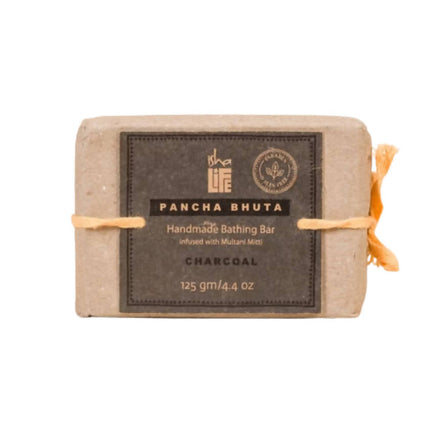 Isha Life Multani Mitti Charcoal Soap (Paraben & SLES Free)