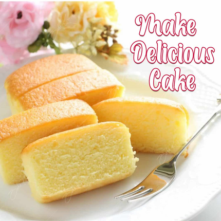 Bake King Cake Gel, Cake Sponge Improver Useful When Making Eggless Cakes