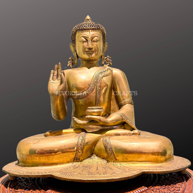 Brass Buddha Statue