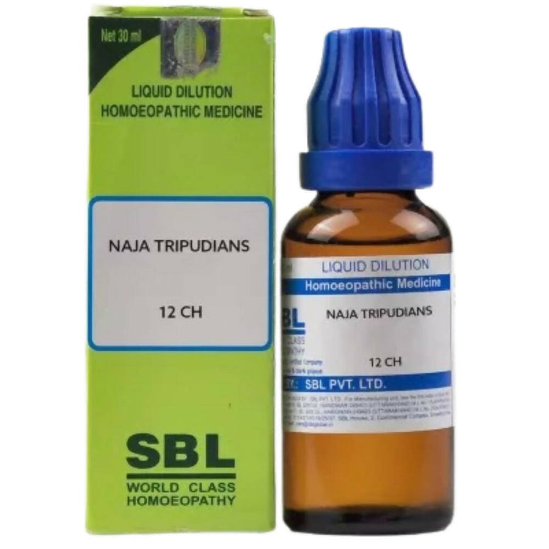 SBL Homeopathy Naja Tripudians Dilution