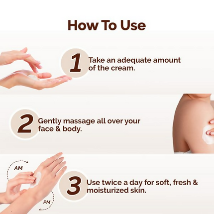 Mamaearth Cocoa Rich Moisturizing Cream with Cocoa Butter & Vitamin E For Deep Nourishment