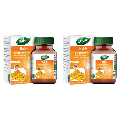 Dabur Haldi Tablets Health Booster