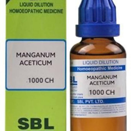 SBL Homeopathy Manganum Aceticum Dilution
