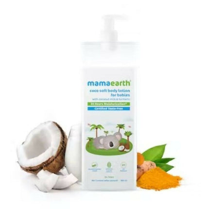 Mamaearth Coco Soft Body Lotion with Coconut Milk & Turmeric for Babies - Limited Time Offer
