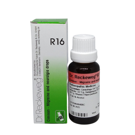 Dr. Reckeweg R16 Migraine And Neuralgia Drops