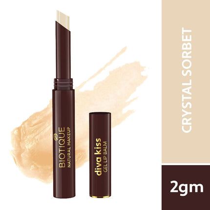 Biotique Diva Kiss Gel Lip Balm - Crystal Sorbet
