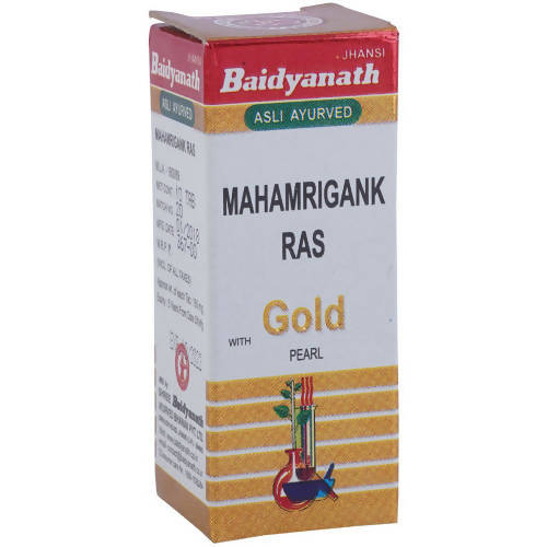 Baidyanath Jhansi Mahamrigank Ras (With Gold & Pearl) Tablets