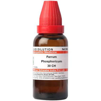 Dr. Willmar Schwabe India Ferrum Phosphoricum Dilution
