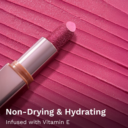 Pilgrim Glitter Lipstick With Matte Finish - Royal Noor05