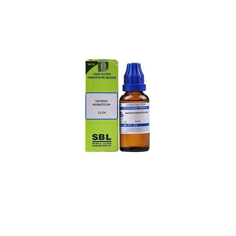 SBL Homeopathy Natrum Muriaticum Dilution