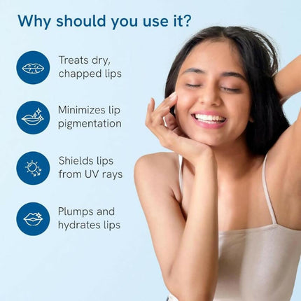 BeBodywise Lip Pigmentation Repair Balm With SPF 30 - Watermelon Flavor - Plumps And Hydrates Lips