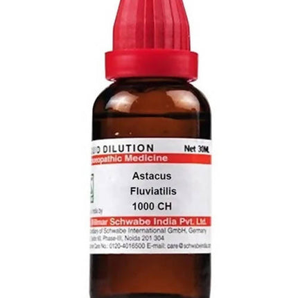 Dr. Willmar Schwabe India Astacus Fluviatilis Dilution