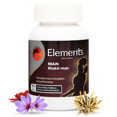 Elements Wellness Man Shaktiman (60 Veg Caps)