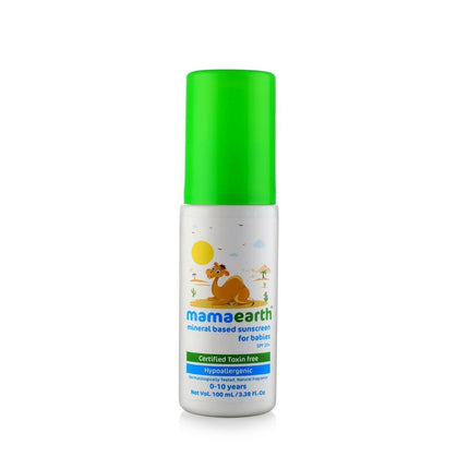 Mamaearth Nourishing Hair Oil & Mineral Based Sunscreen