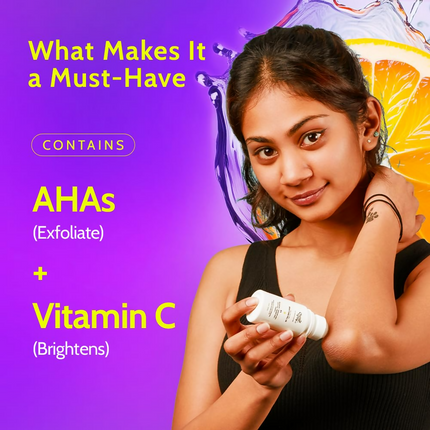 Chemist at Play Vitamin C Neck Knee Elbow Brightening Roll On for Men & Women