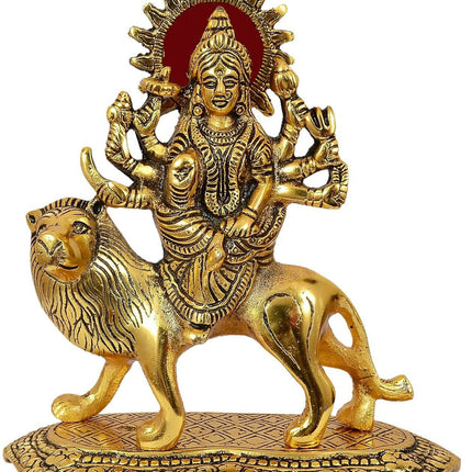 Nexplora Industries Metal Durga Maa Idol