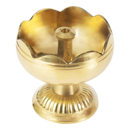 Spillbox Gold-Toned Brass Big Diya Pooja Essential