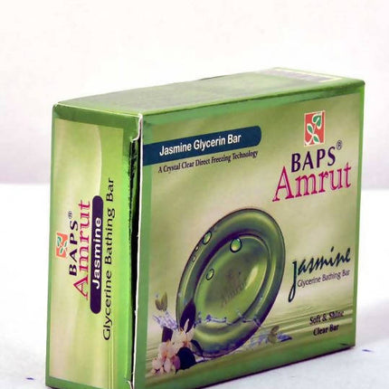 Baps Amrut Jasmine Glycerin Bathing Bar