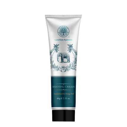 Forest Essentials Sandalwood & Orange Peel Shaving Cream