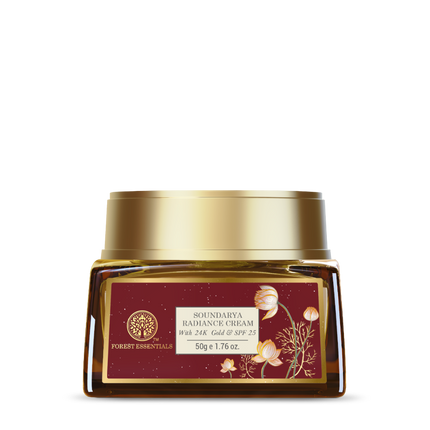 Forest Essentials Soundarya Radiance Cream With 24K Gold & SPF30