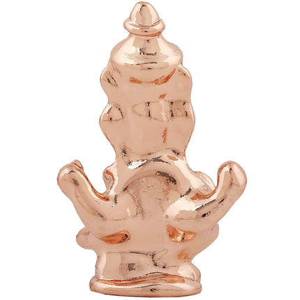 Estele Pink/Rose Gold-Polished Spiritual Lord Ganesha Idol for Gifts & HouseWarming/Home/Office Decors