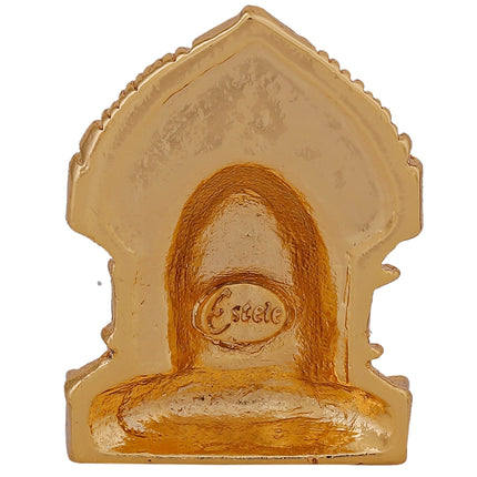 Estele Gold-Polished God of beginnings Lord Ganesha Idol for Gifts & HouseWarming/Home/Office Decors
