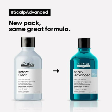 L'Oréal Paris Scalp Advanced Anti-Dandruff Dermo-Clarifier Shampoo & Liss Unlimited Hair Mask