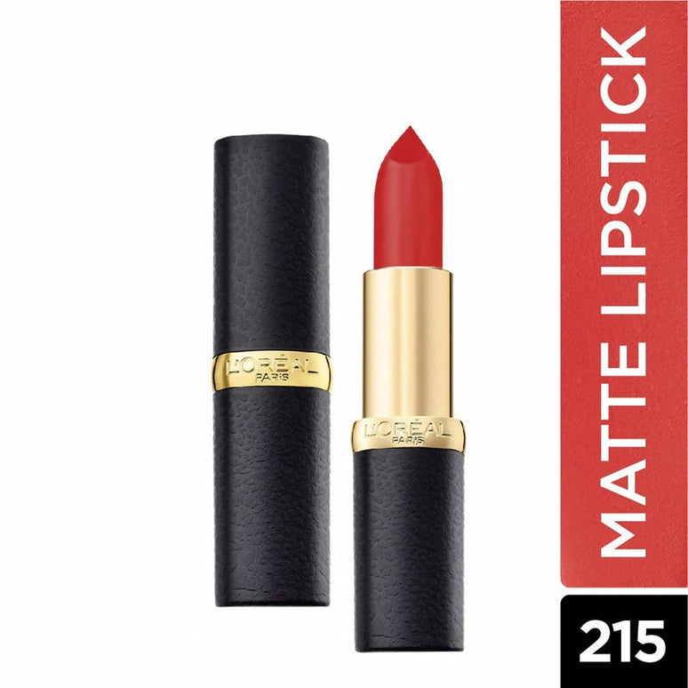 L'Oreal Paris Color Riche Moist Matte Limited Edition Swarovski Lipstick - 215 Flaming Kiss
