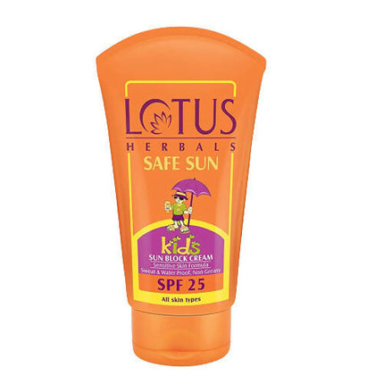 Lotus Herbals Safe Sun Kids Sun Block Cream SPF 25