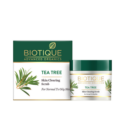 Biotique Advanced Organics Tea Tree Skin Clearing Scrub