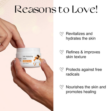 Nourish Mantra Urban Raja Daily Moisturizing Face Cream with Hyaluronic Acid & Niacinamide