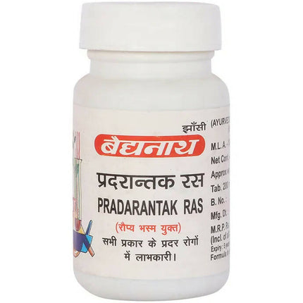 Baidyanath Jhansi Pradarantak Ras Tablets