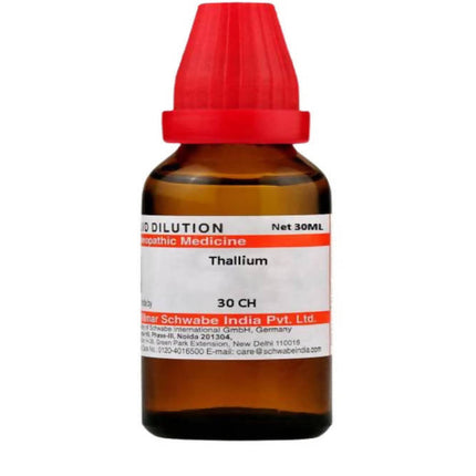 Dr. Willmar Schwabe India Thallium Dilution
