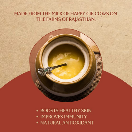 Indicow Foods Pure Authentic A2 Gir Cow Ghee