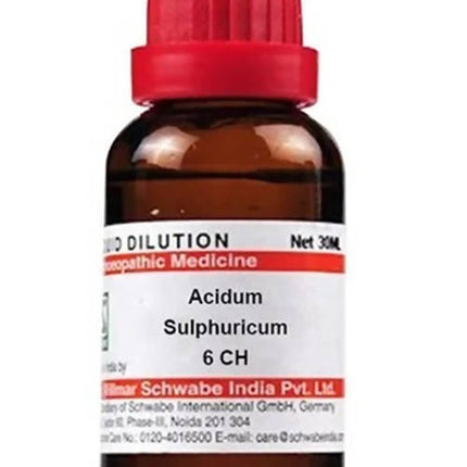 Dr. Willmar Schwabe India Acidum Sulphuricum Dilution