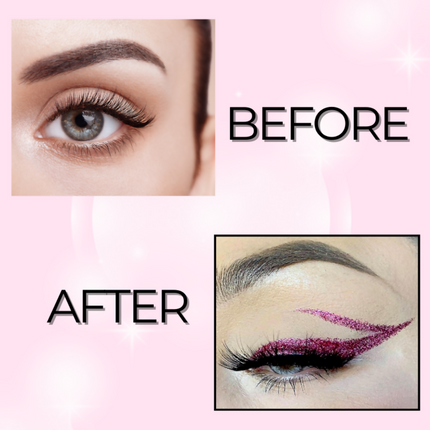 BOBI Glitter Eyeliner Pink Diamond Sparkle Finish
