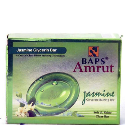 Baps Amrut Jasmine Glycerin Bathing Bar