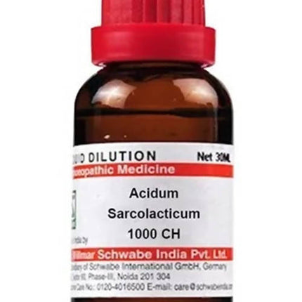 Dr. Willmar Schwabe India Acidum Sarcolacticum Dilution