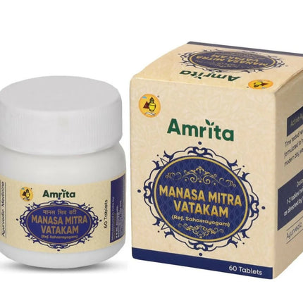 Amrita Manasa Mitra Vatakam Tablets - 60 Tablets
