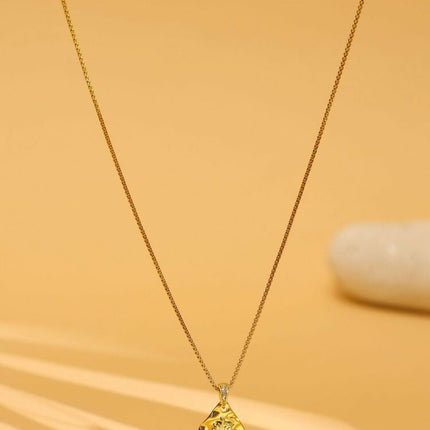 Gold Plated Necklace - Ruby Raang